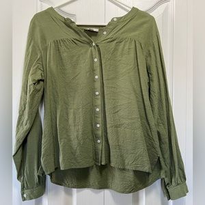 Button Down Blouse